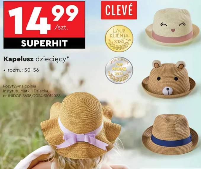 kapelusz dziecięcy