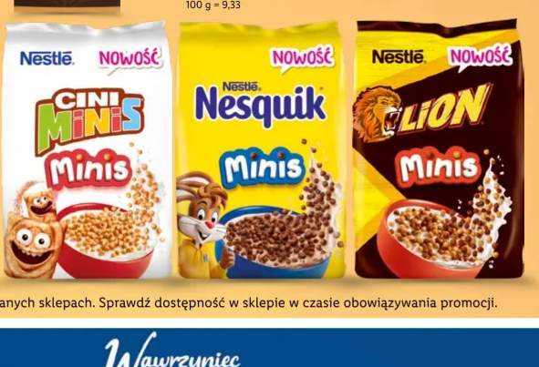 płatki śniadaniowe