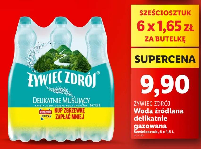 woda gazowana