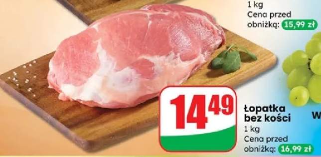 łopatka bez kości