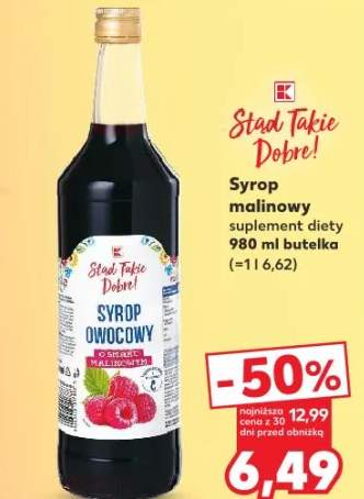 syrop malinowy