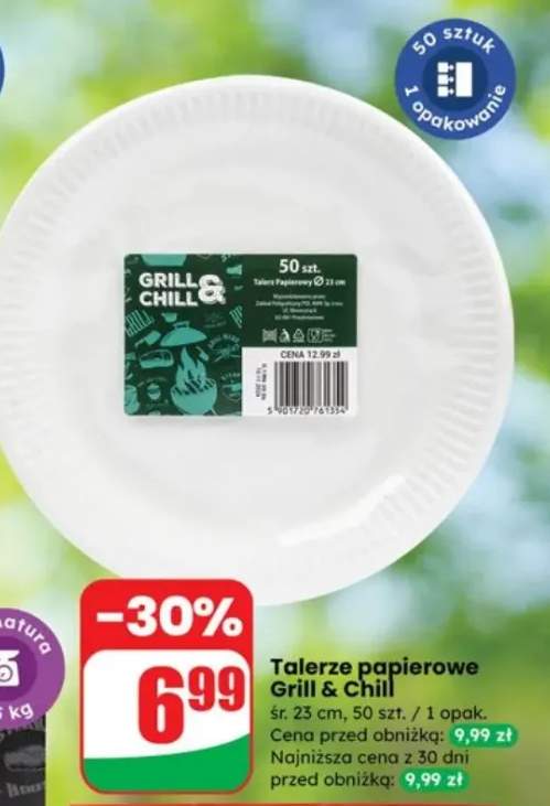talerze papierowe