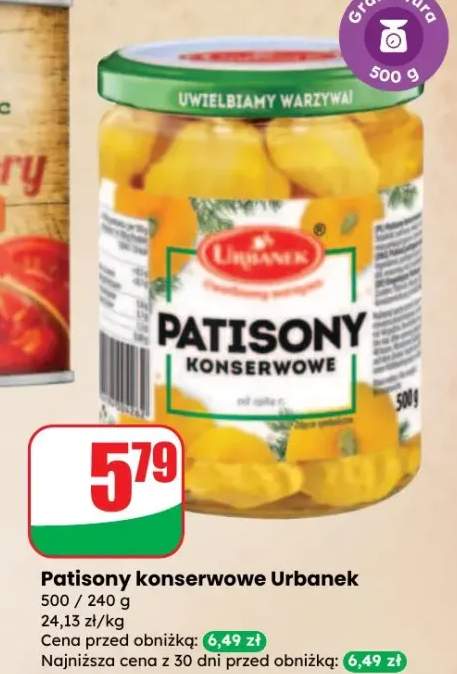 patisony konserwowe