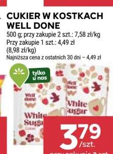 cukier w kostkach