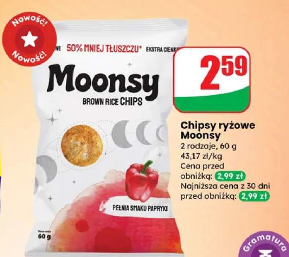 chipsy ryżowe
