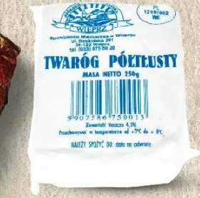 twaróg półtłusty