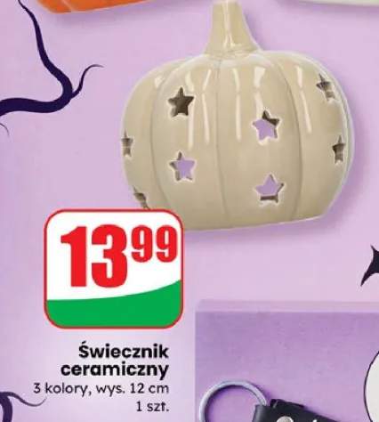 świecznik ceramiczny