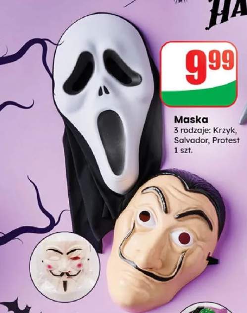maska Halloween