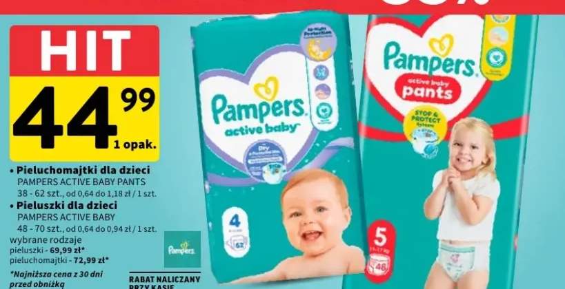 pieluszki Pampers