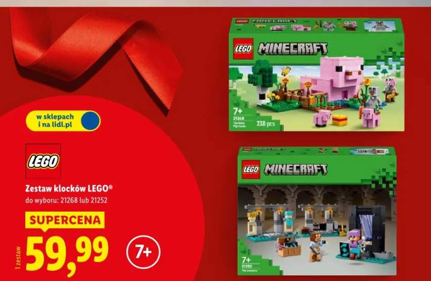 klocki Lego Minecraft