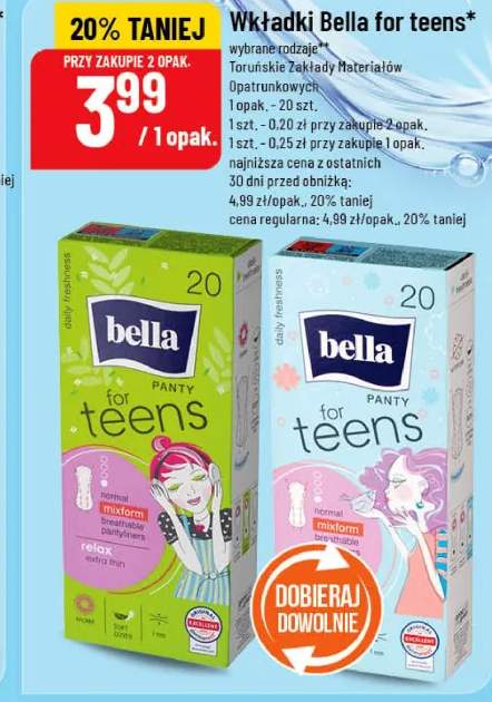 wkładki higieniczne