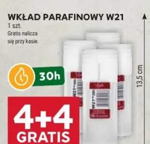 wkład parafinowy do znicza