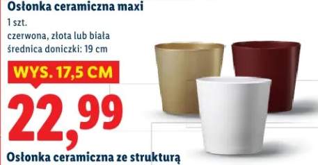 osłonka na doniczkę