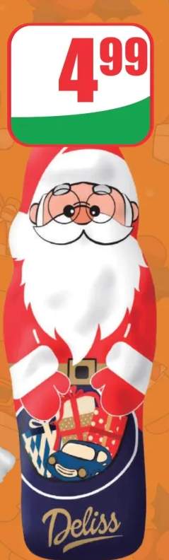 mikołaj z czekolady