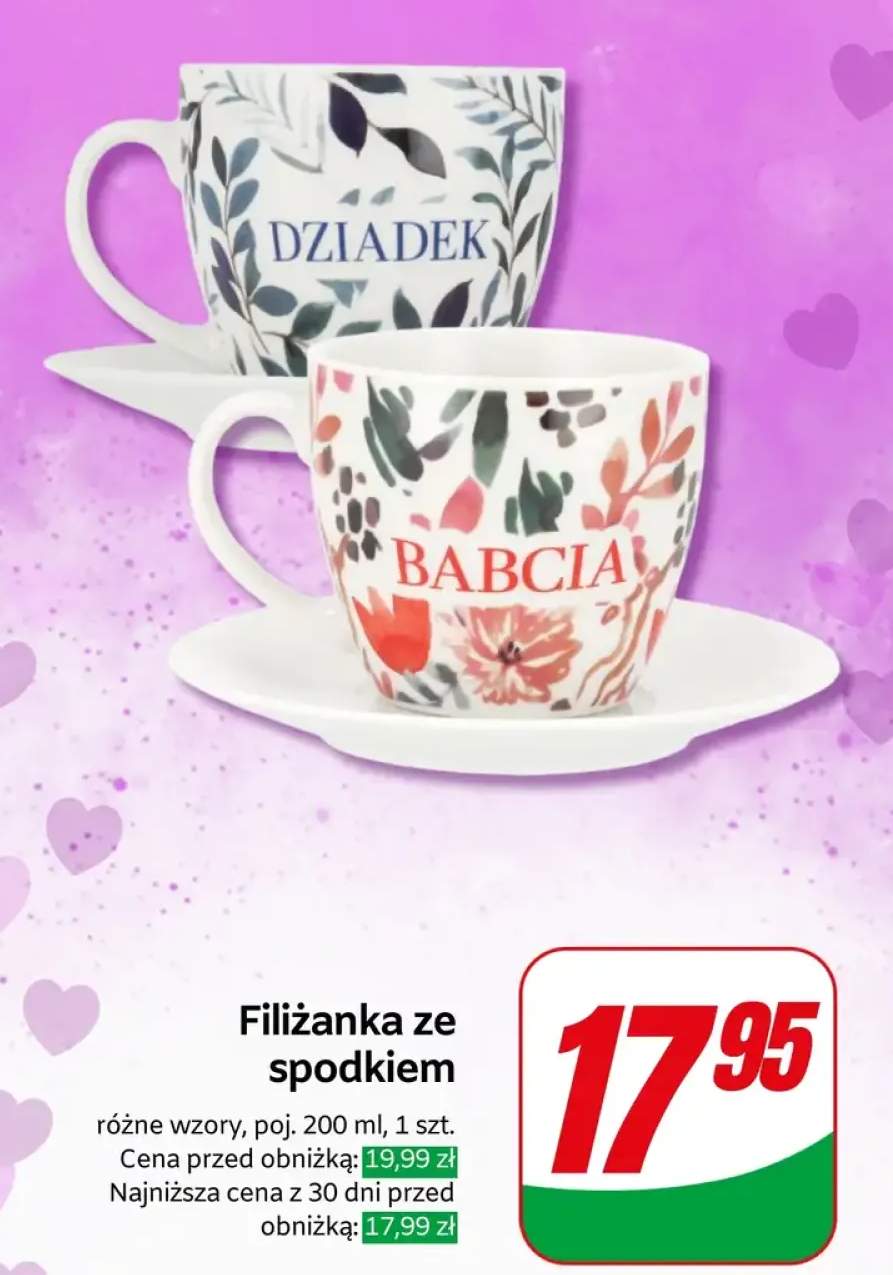 filiżanka z talerzykiem