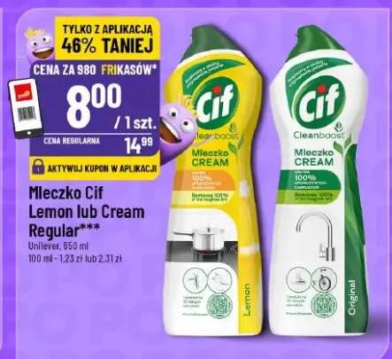 mleczko do czyszczenia