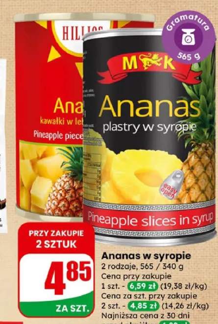 ananas w puszce