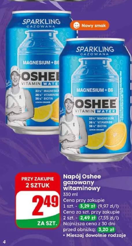 Napój gazowany witaminowy