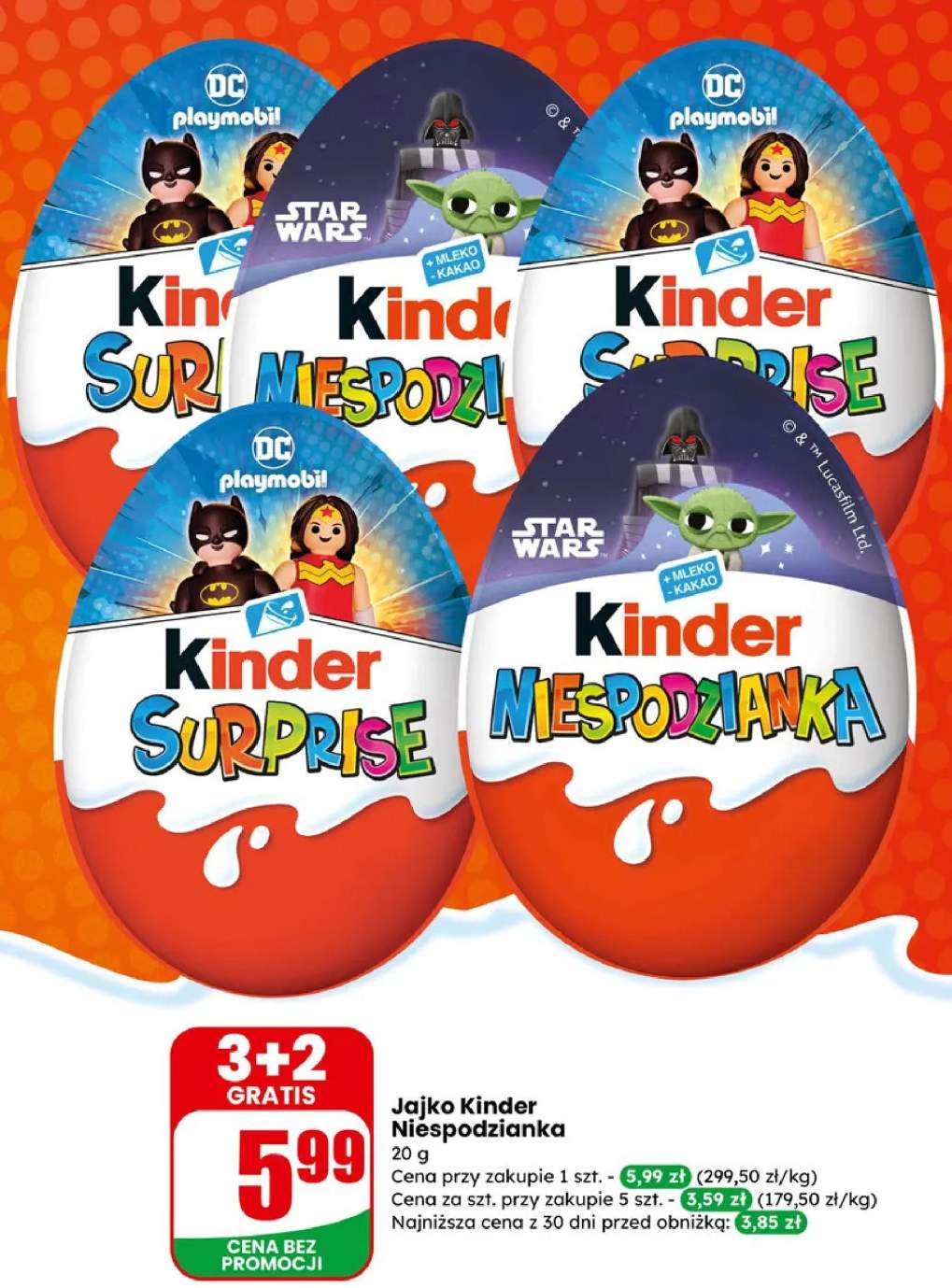 Jajko Kinder Niespodzianka