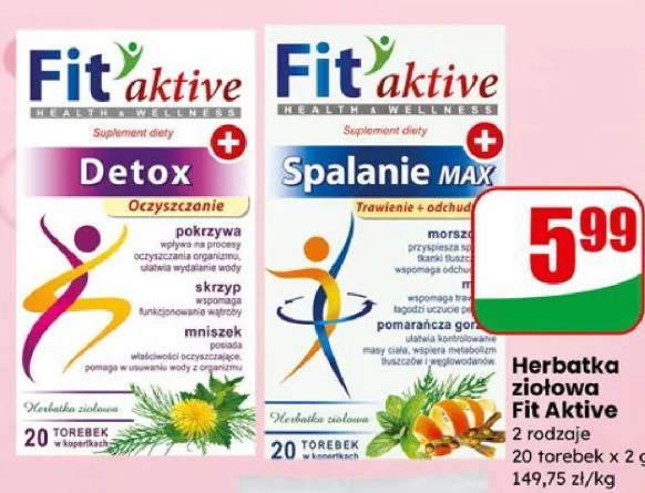 Herbatka ziołowa Spalanie Max