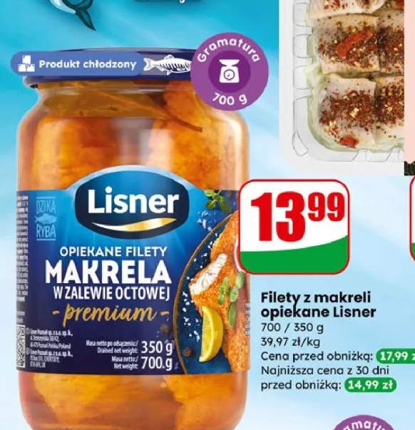 Filety z makreli opiekane