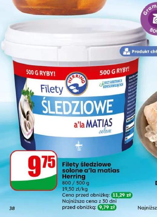 Filety śledziowe solone a'la matias