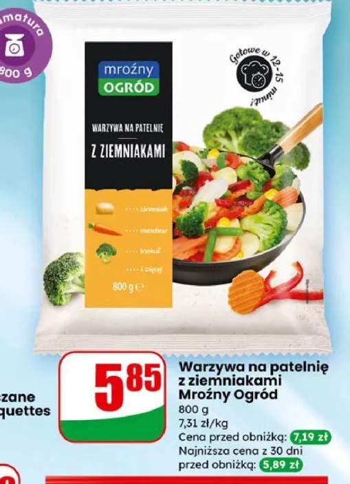 Warzywa na patelnię z ziemniakami