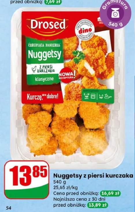 Nuggetsy z piersi kurczaka
