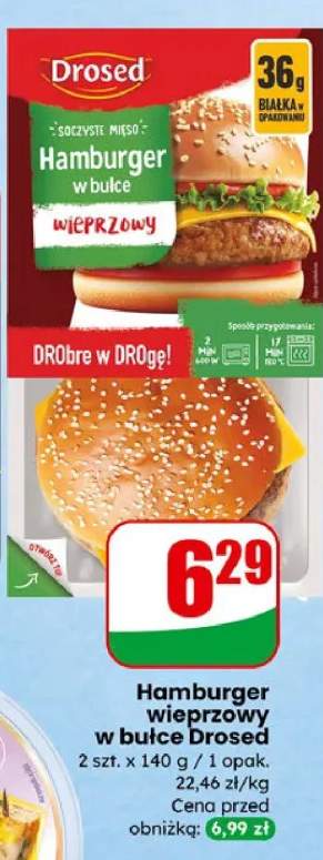 Hamburger wieprzowy w bułce