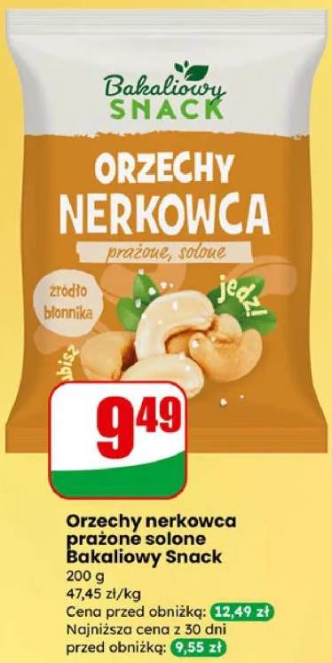 Orzechy nerkowca prażone solone