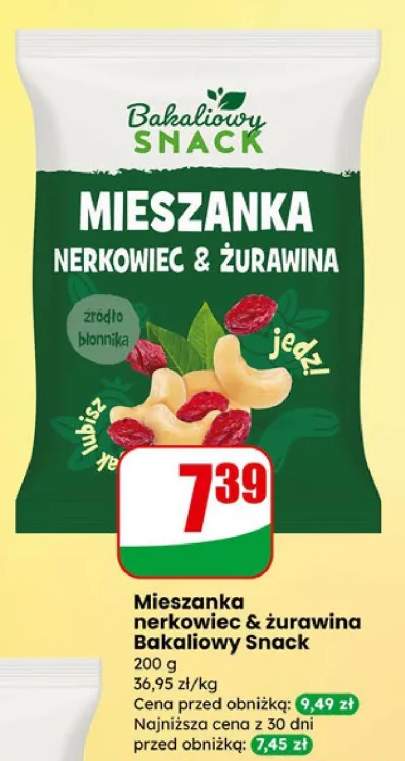 Mieszanka nerkowiec & żurawina