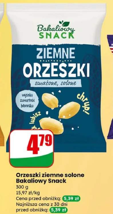 Orzeszki ziemne solone