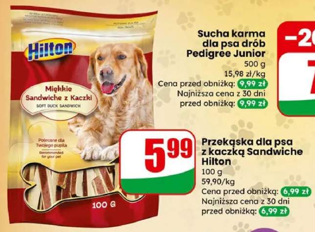 Przekąska dla psa z kaczką Sandwiche