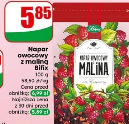 Napar owocowy z maliną