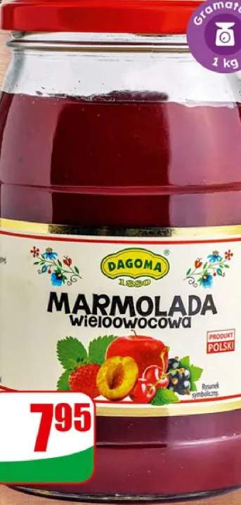 Marmolada wieloowocowa