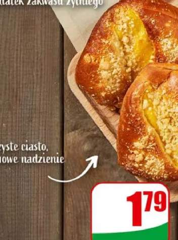 Drożdżówka z budyniem