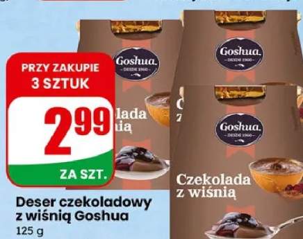 Deser czekoladowy z wiśnią