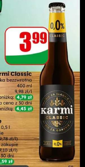 Piwo bezalkoholowe butelka bezwrotna