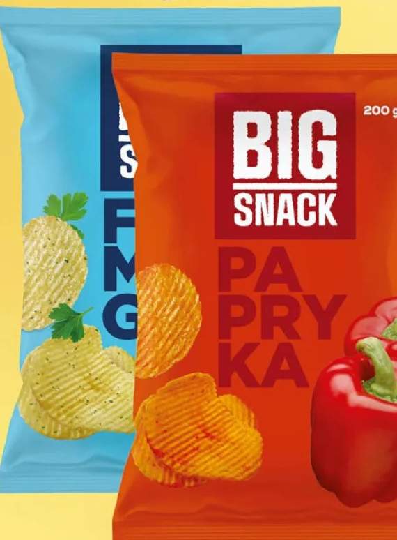 Chipsy różne rodzaje