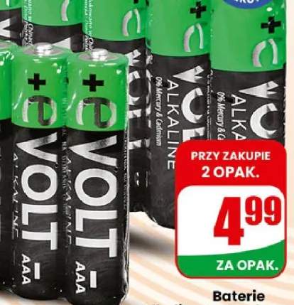 Baterie alkaliczne E-Volt AAA LR03, AA LR6