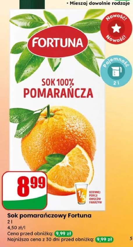 Sok pomarańczowy 100%