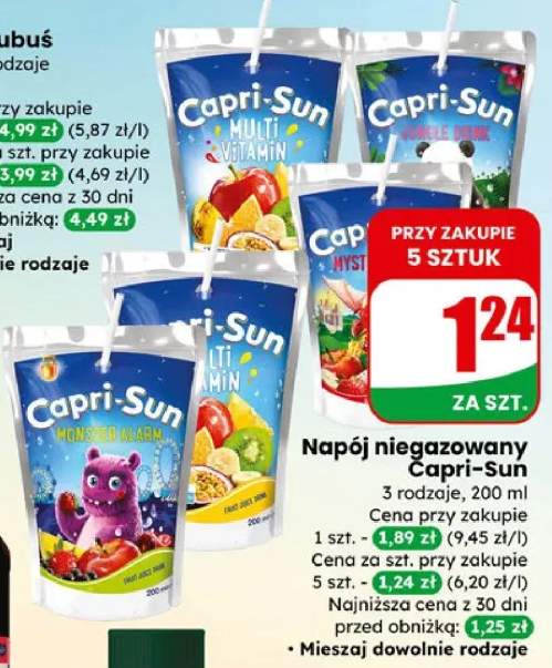 Napój niegazowany 3 rodzaje