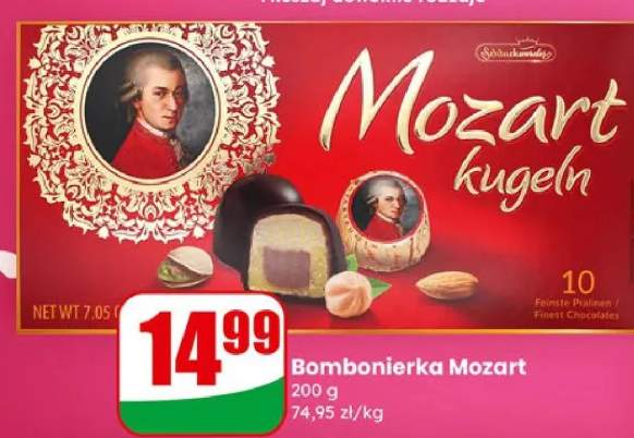 Bombonierka Mozart
