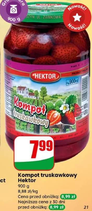 Kompot truskawkowy