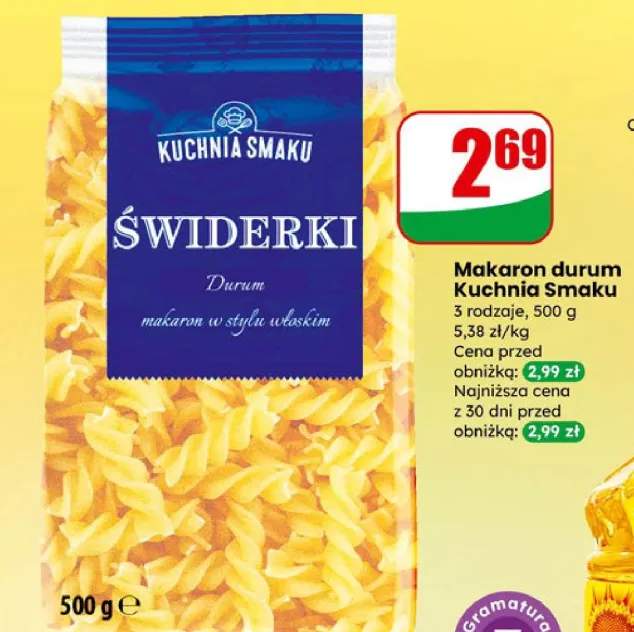 Makaron durum Świderki