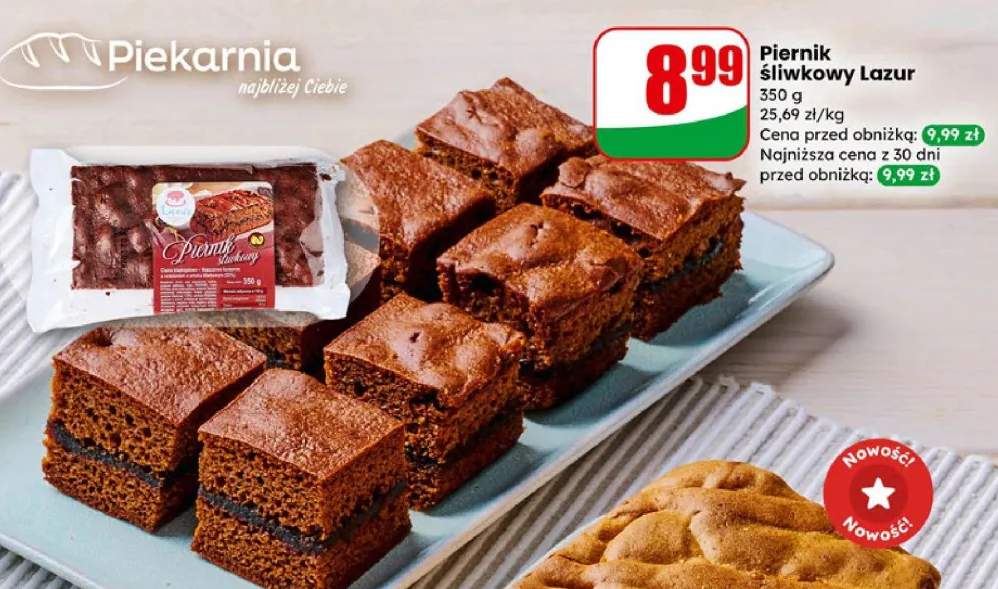 Piernik śliwkowy Lazur