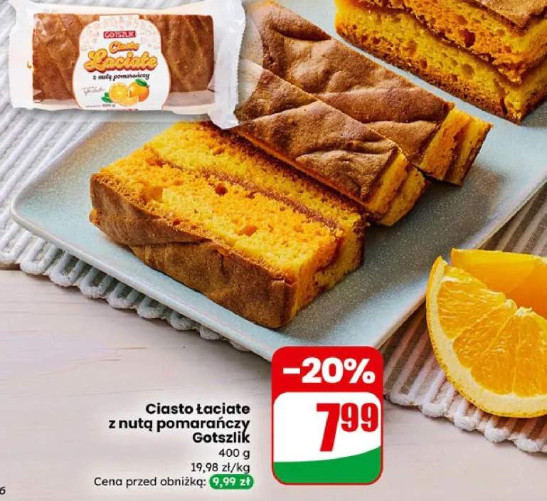 Ciasto łaciate z nutą pomarańczy Gotszlik
