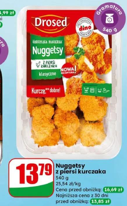 Nuggetsy z piersi kurczaka