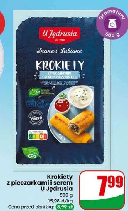 Krokiety z pieczarkami i serem