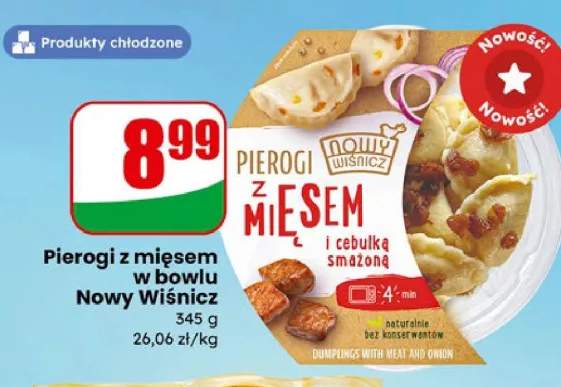 Pierogi z mięsem w bowlu